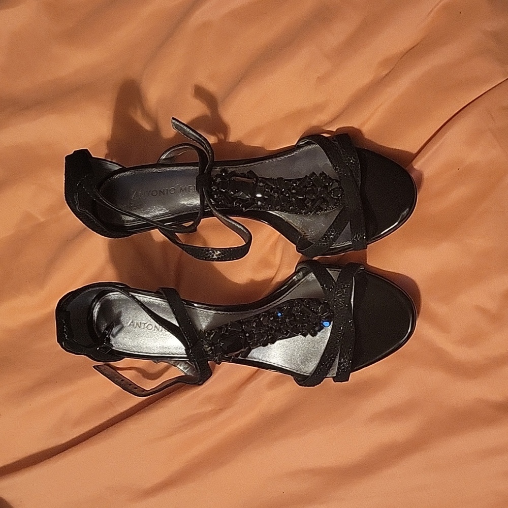Black Sandel Heels